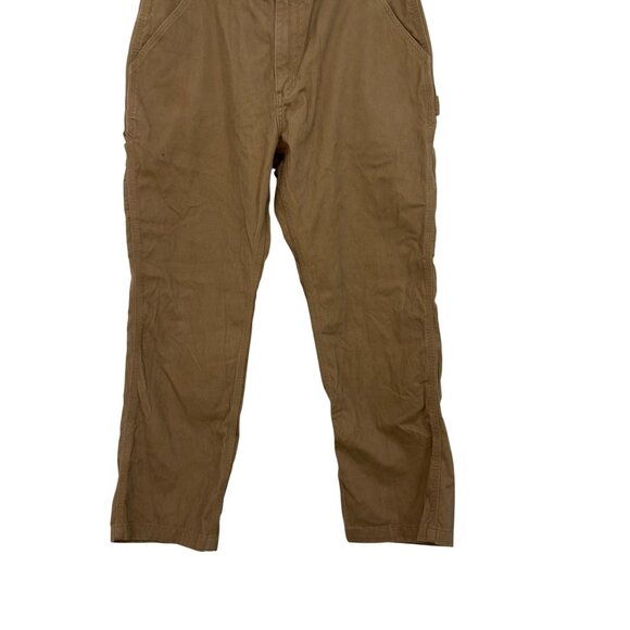 Carhartt Mens Relaxed Fit Brown Work Pants 100% Cotton Size 38x30 - Picture 10 of 10